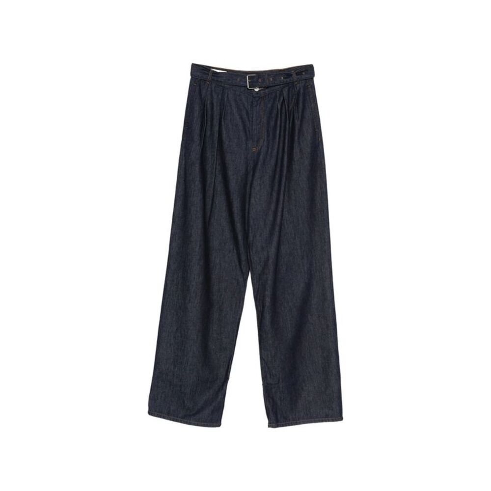 Dries Van Noten Blue Denim - Wide-Leg Jeans Men
